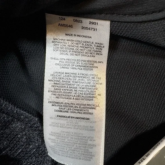 Columbia Omni-Shade Landroamer Pants Mens 40x32 Black Performance Straight Fit - Picture 9 of 14